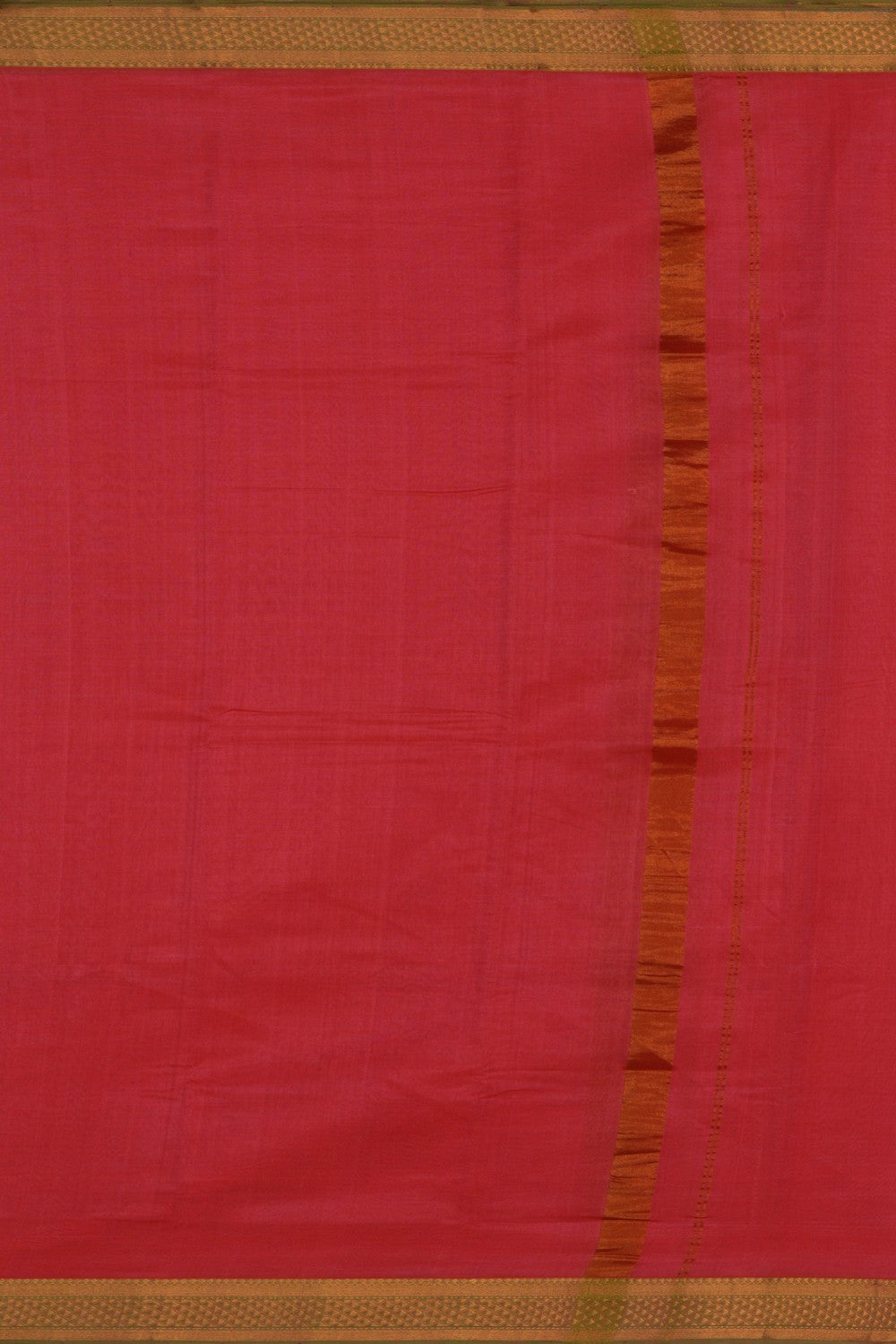 Image of Mangalgiri Silk Pink Dhoti With Kanduva (8 X 4)