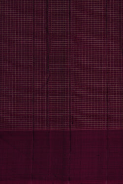 Image of Arani Silk Kattam Green Saree