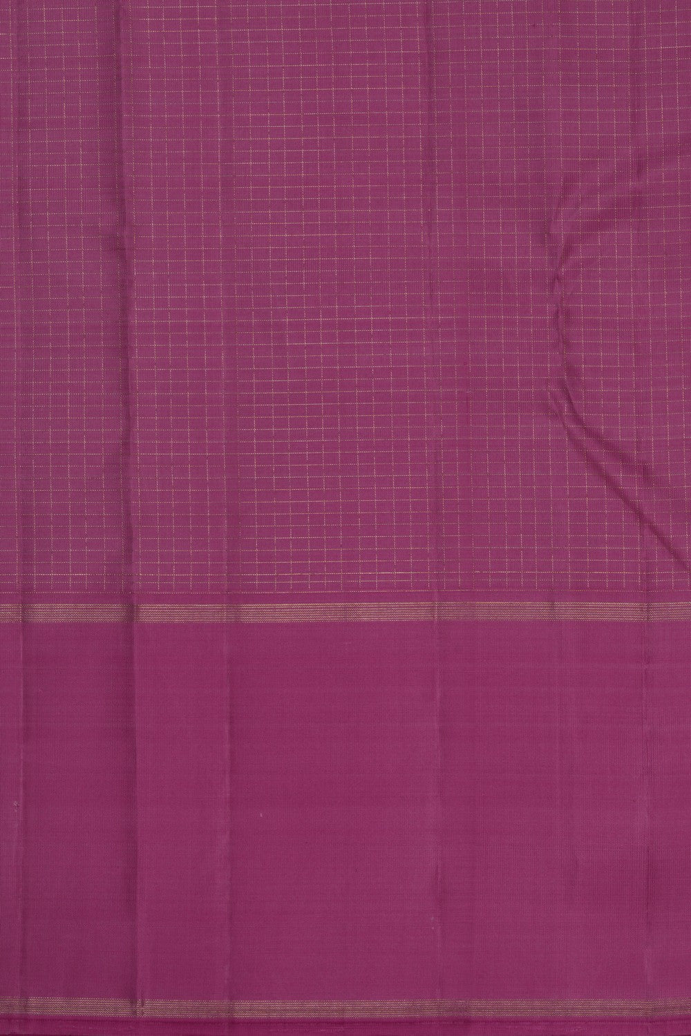 Image of Arani Silk Kattam Beige Saree