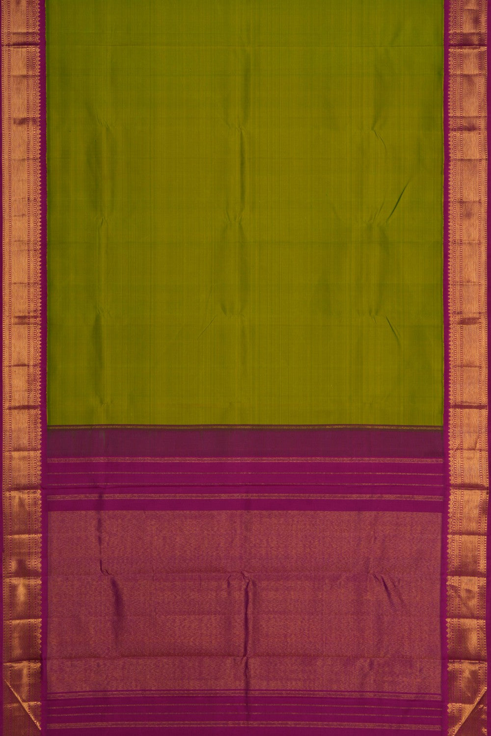 Arani Silk Green Saree