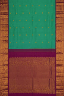 Image of Arani Silk Green Saree