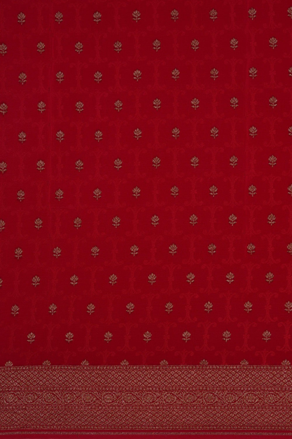 Image of Banarasi Crepe Navy Blue Saree