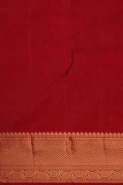 Image of Kanchipattu Brocade Red Saree