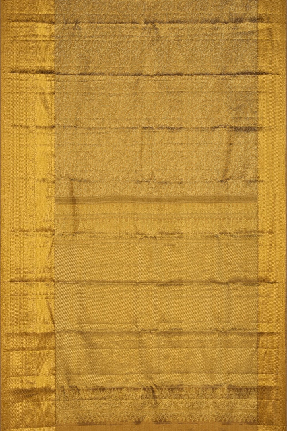 Kanchipattu Brocade Gold Saree