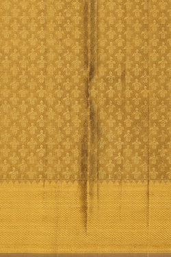 Image of Kanchipattu Brocade Gold Saree