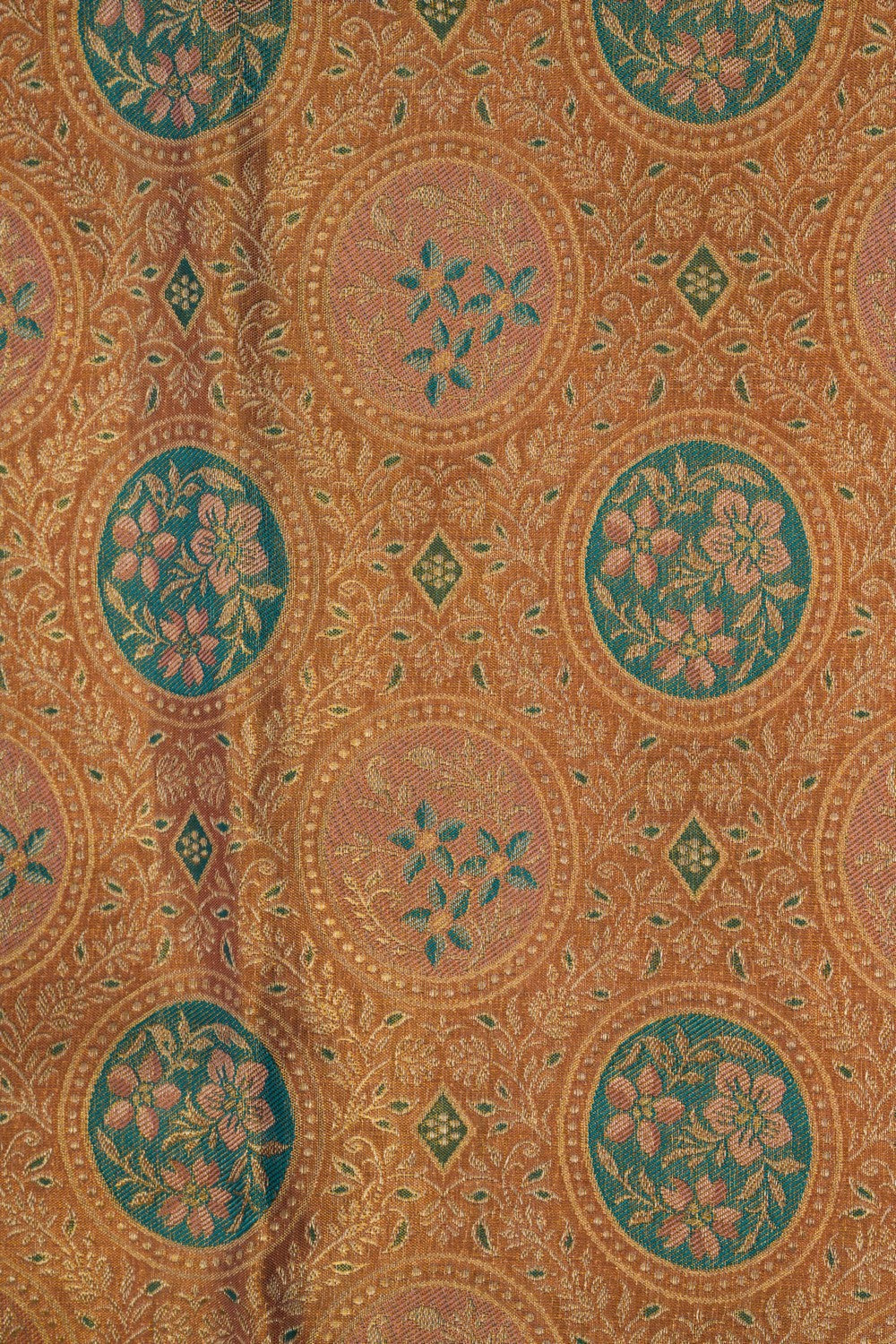 Image of Kanchipattu Brocade Gold Saree