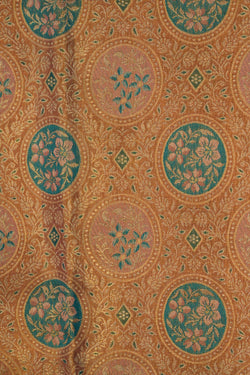 Image of Kanchipattu Brocade Gold Saree