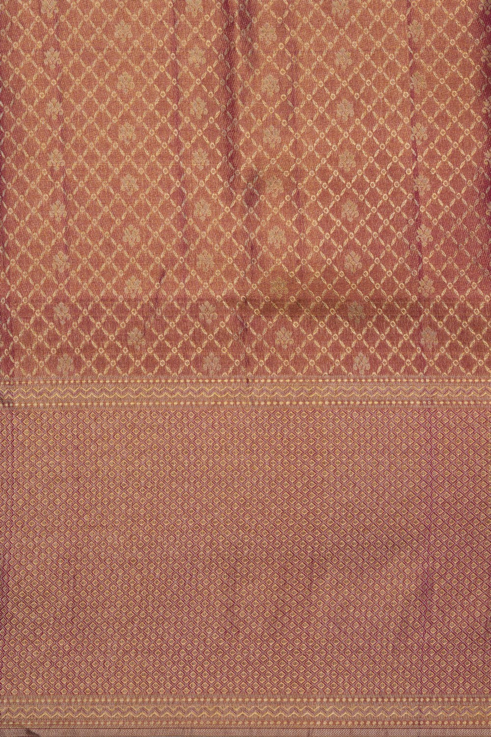 Image of Kanchipattu Brocade Gold Saree