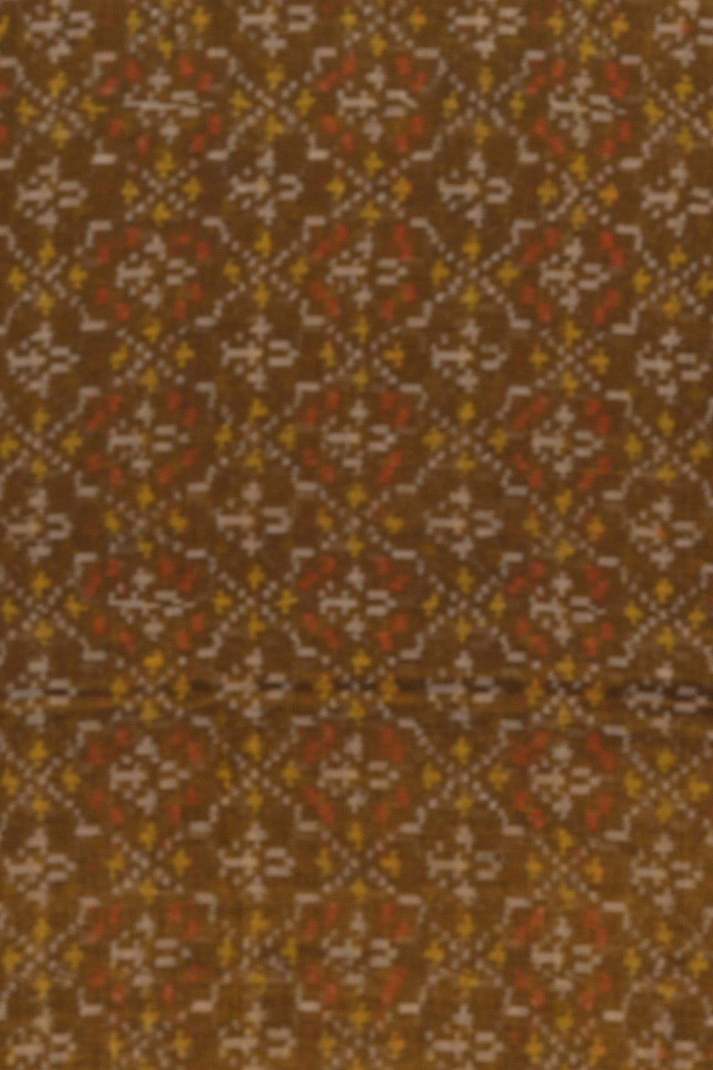 Image of Rajkot Patola Silk Unstitched Suit With Dupatta (3 Pcs Set)