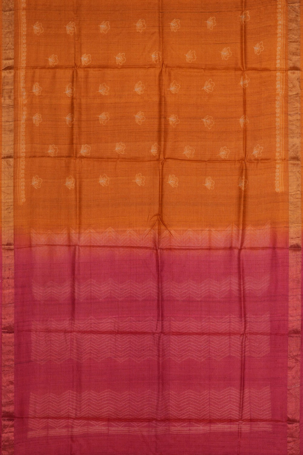 Image of Contemporary Charm Tussar Silk Saree