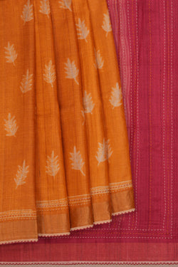 Image of Contemporary Charm Tussar Silk Saree