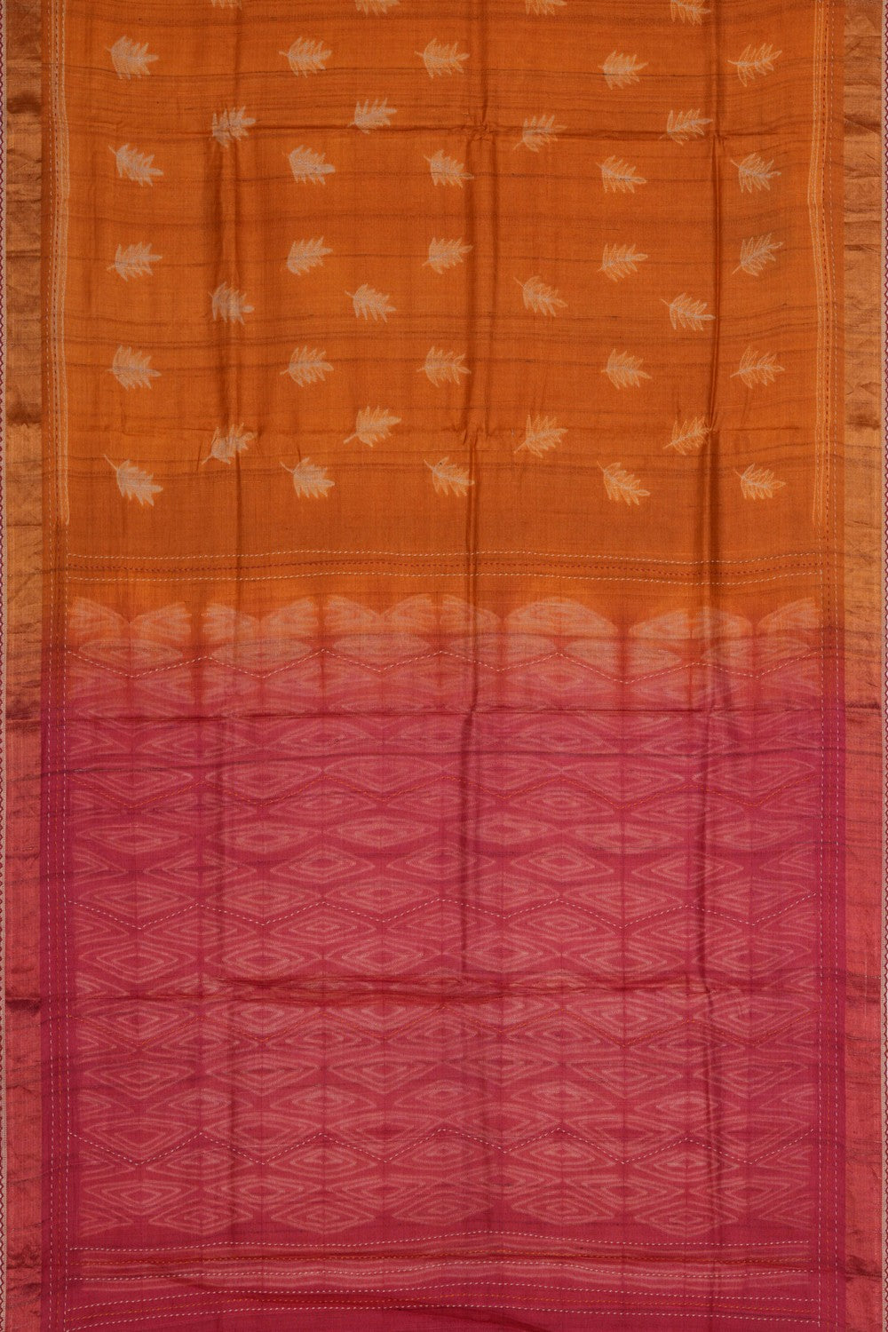 Image of Contemporary Charm Tussar Silk Saree