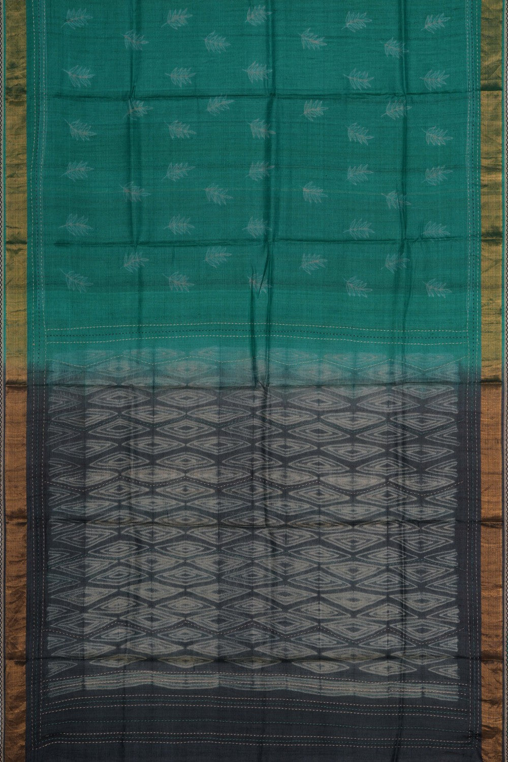 Image of Contemporary Charm Tussar Silk Saree