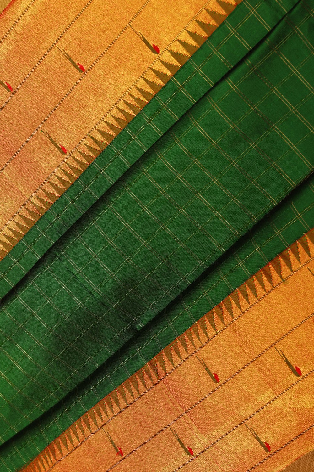 Image of Paithani Green Saree