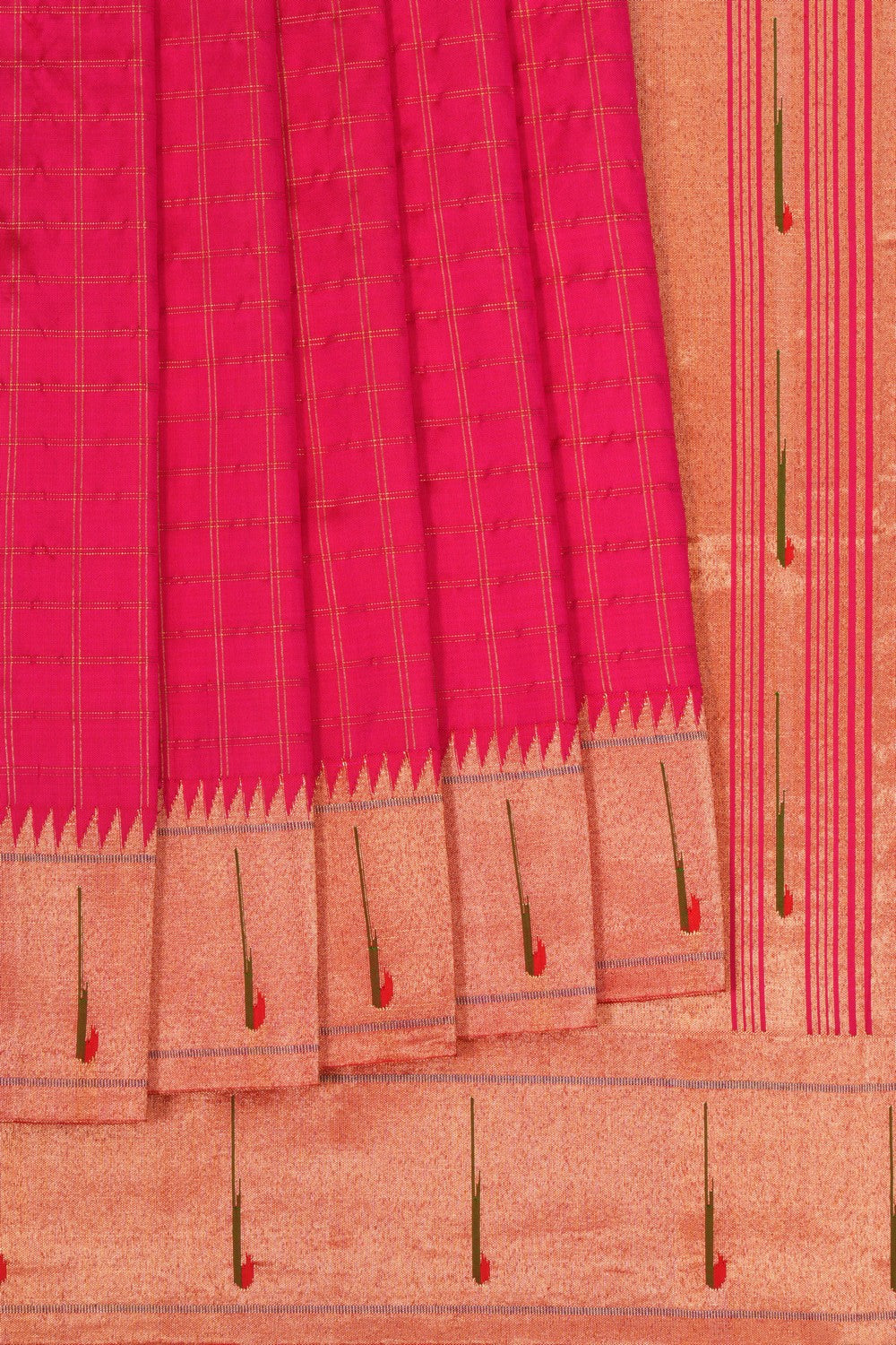 Paithani Pink Saree