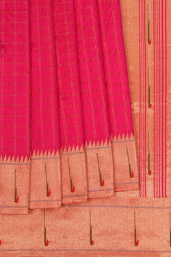 Image of Paithani Pink Saree