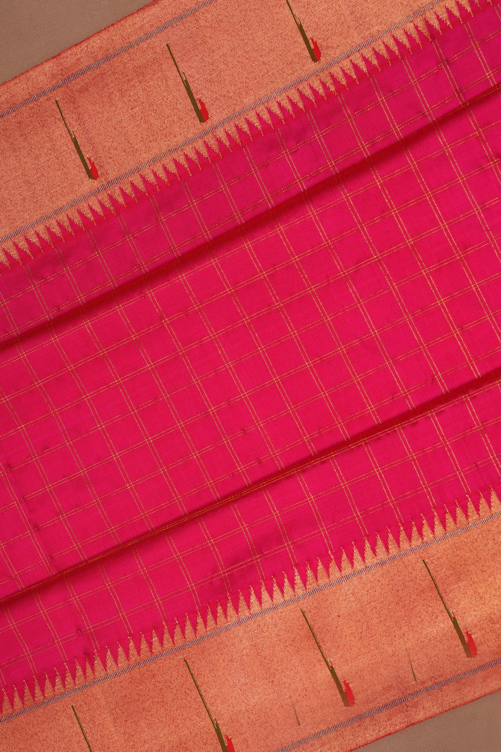 Paithani Pink Saree