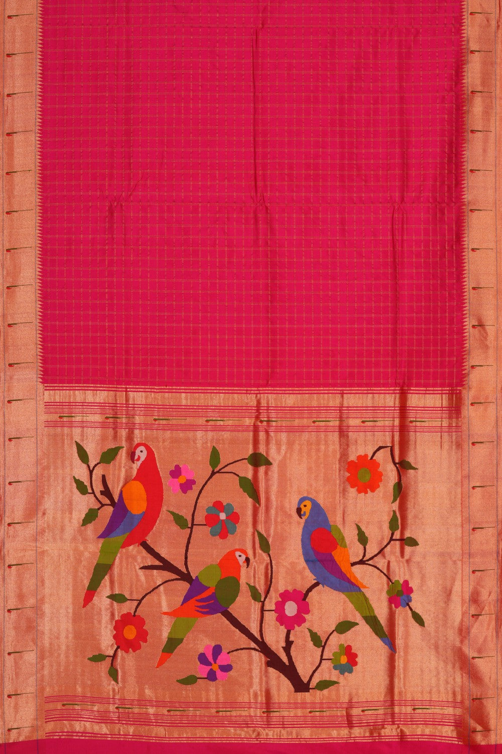 Paithani Pink Saree