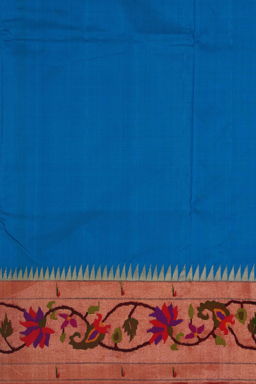 Image of Paithani Blue Saree