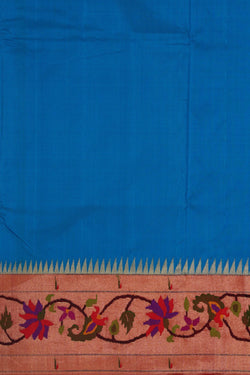 Image of Paithani Blue Saree