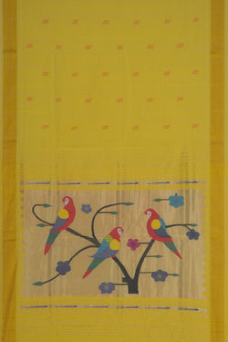 Image of Paithani Yellow Saree