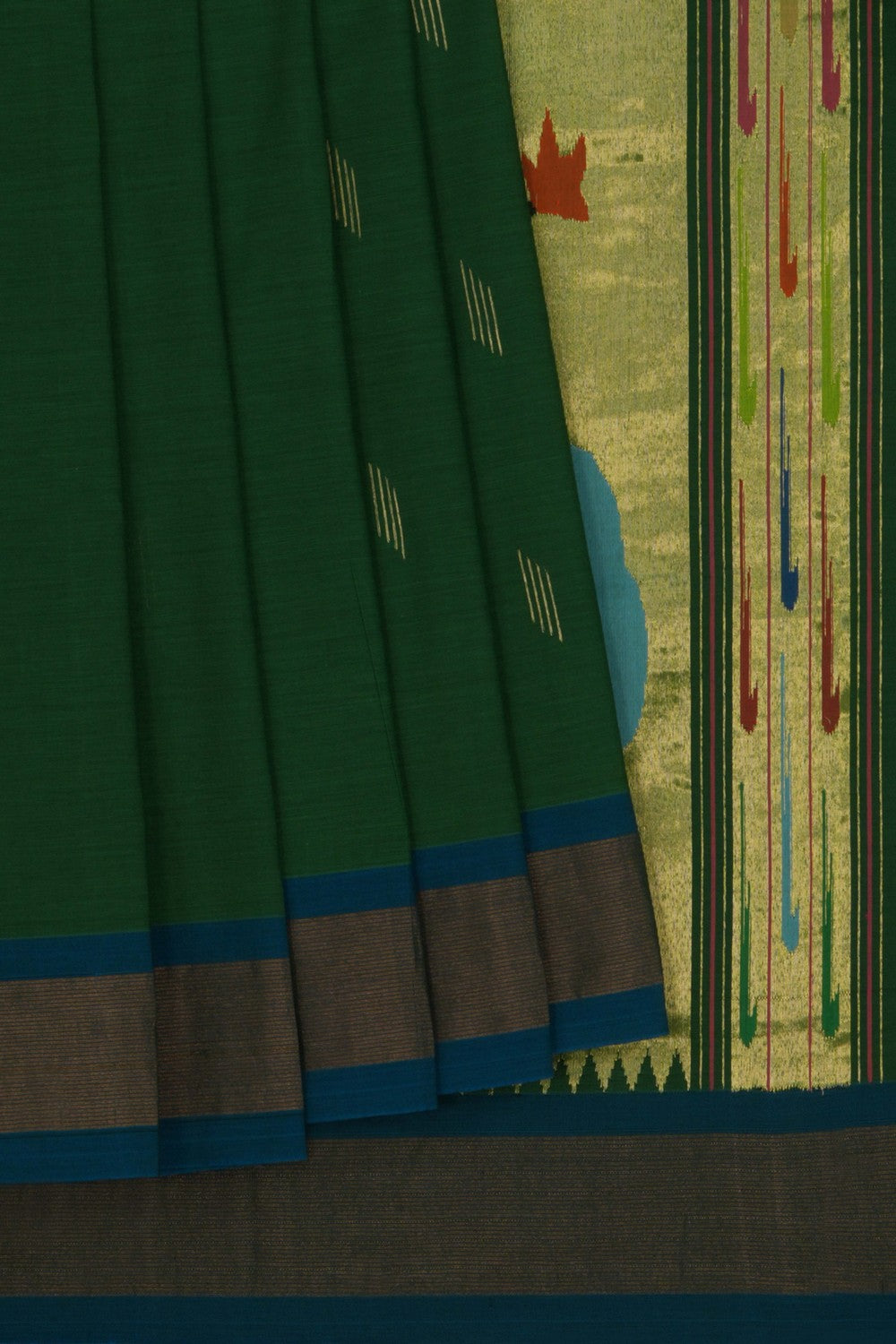 Image of Paithani Green Saree