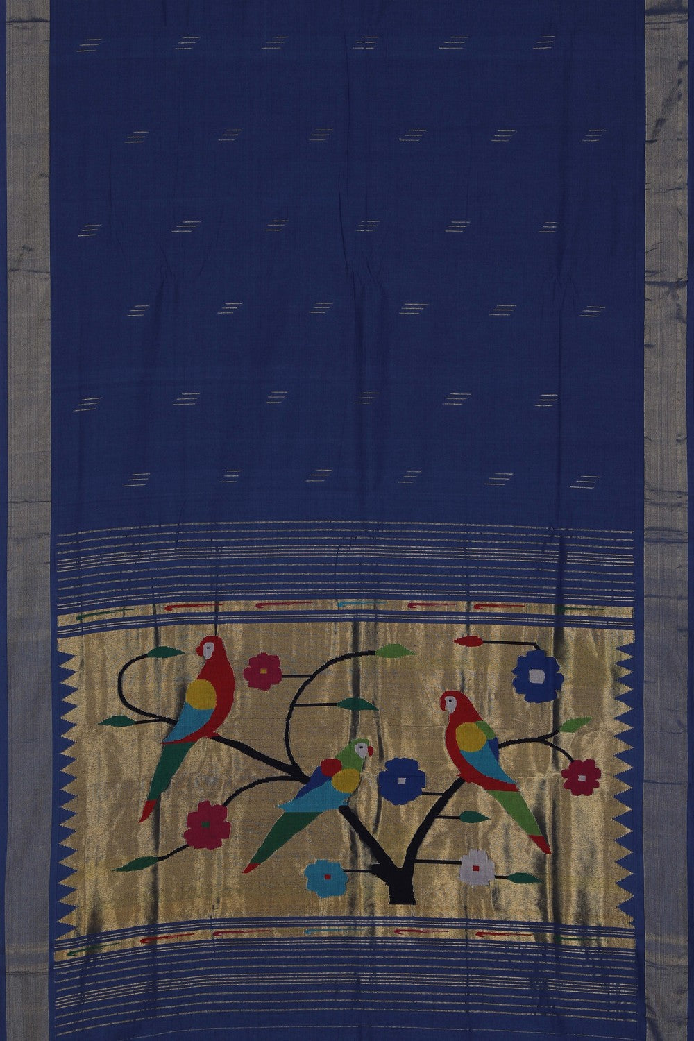 Paithani Blue Saree