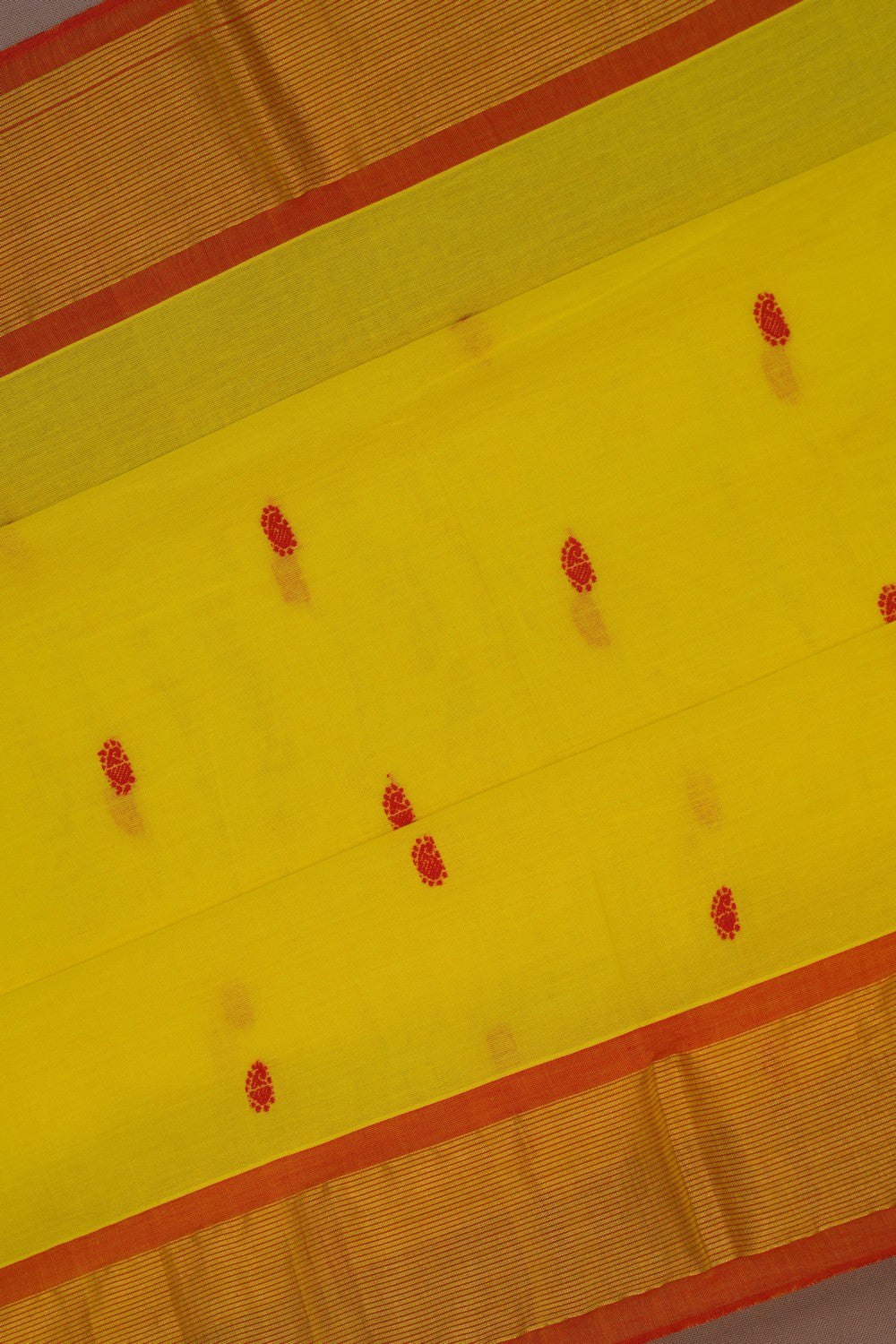 Image of Paithani Yellow Saree