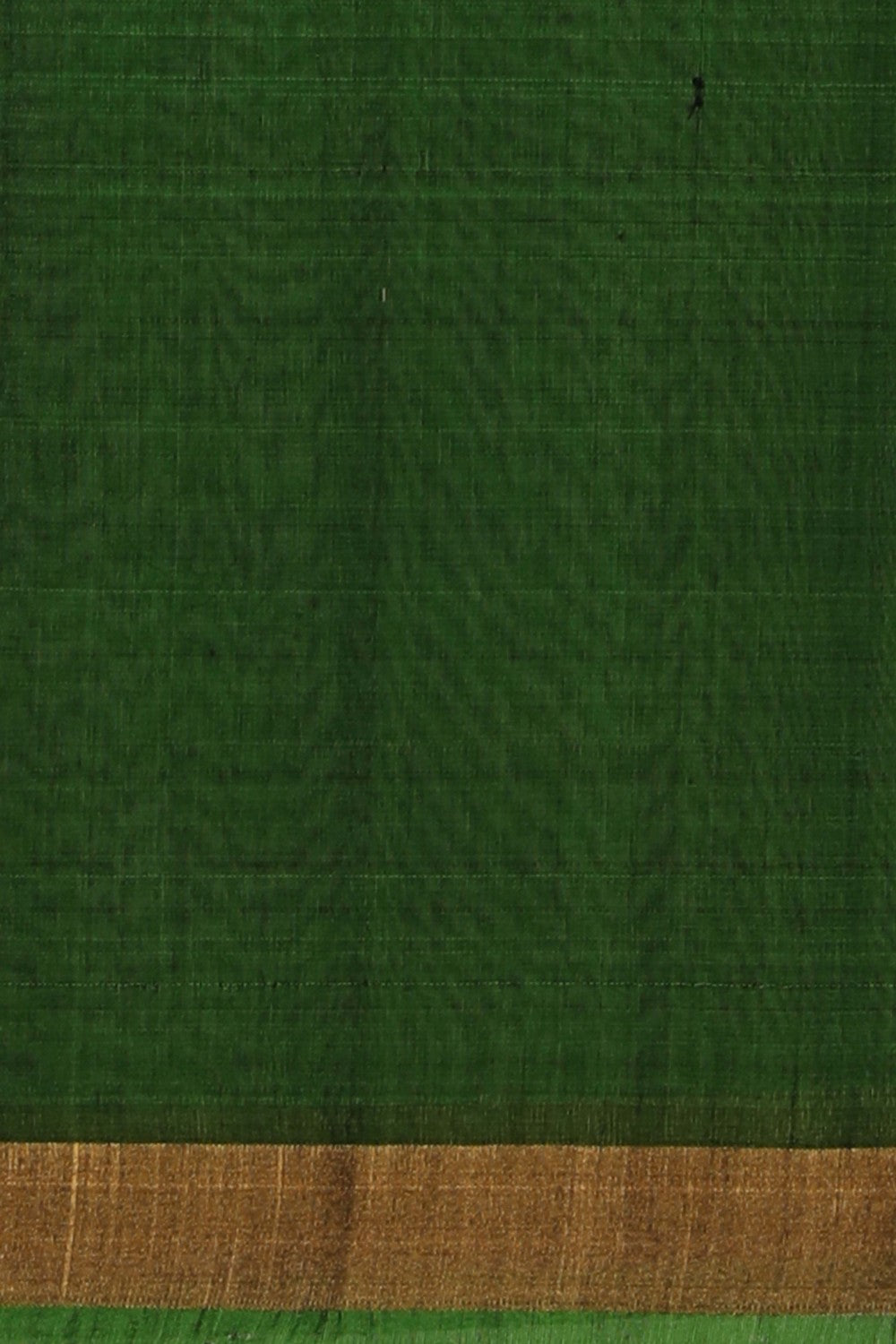 Ikat Cotton-Silk Green Saree