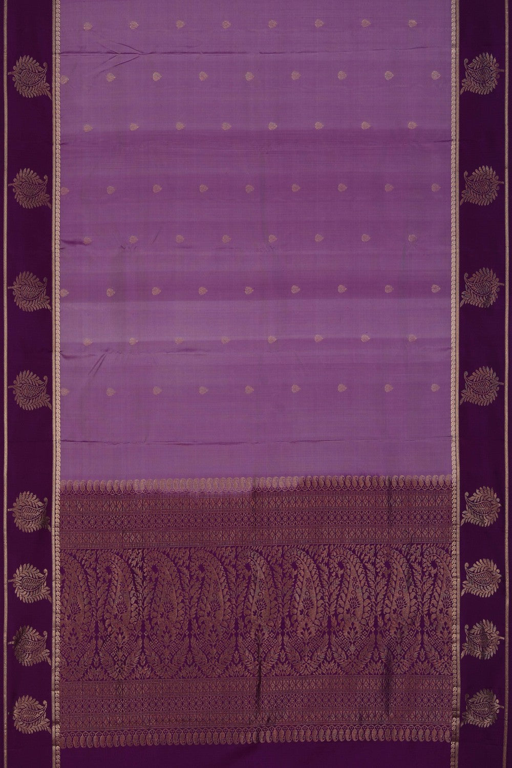 Image of South Silk Purple Saree
