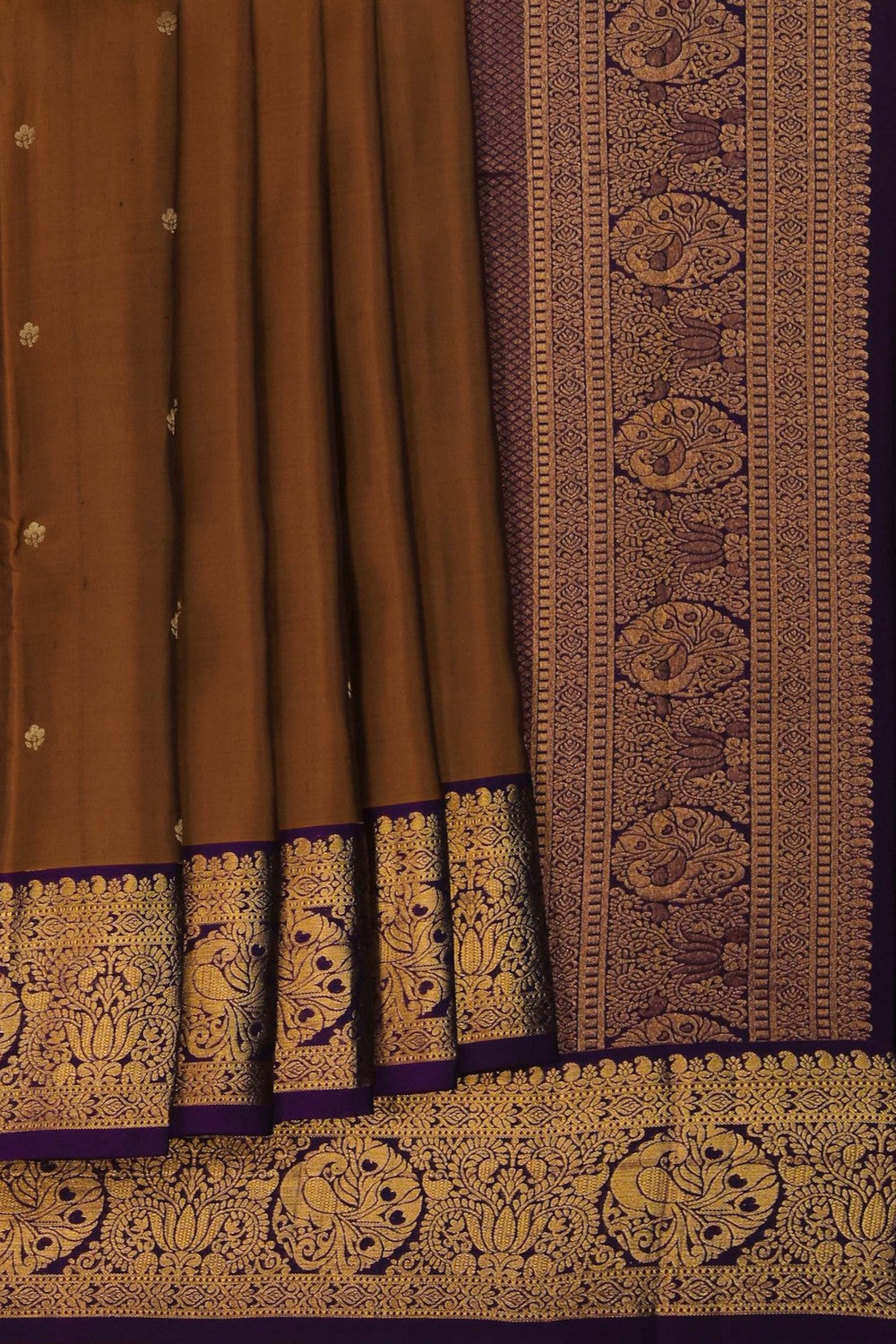 South Silk Mustard Saree