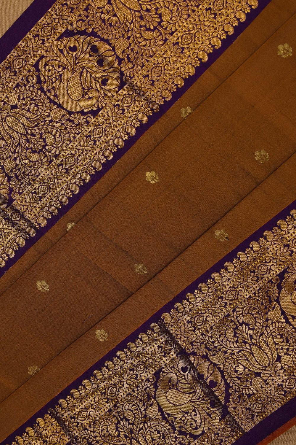 Image of South Silk Mustard Saree