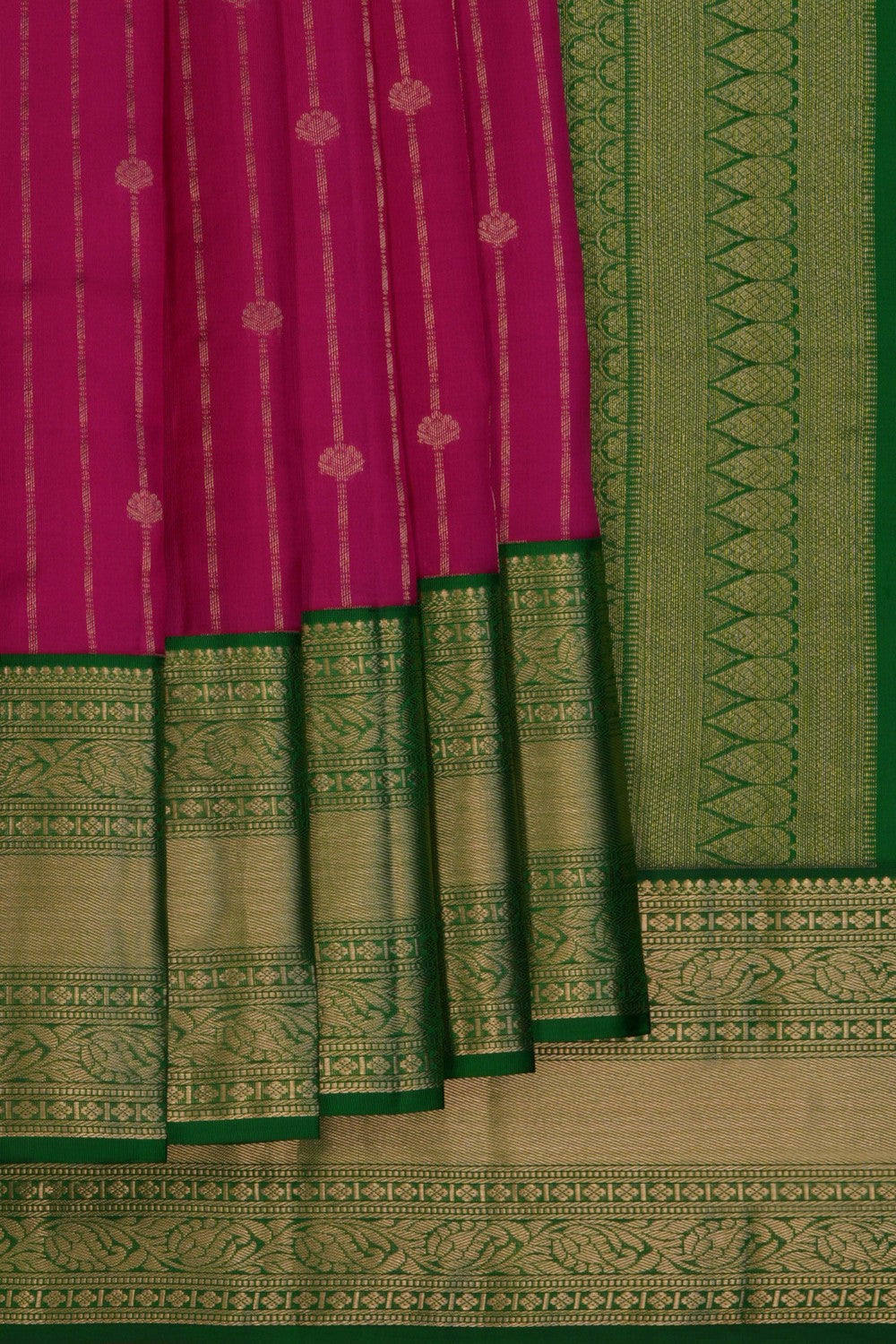 South Silk Pink Saree