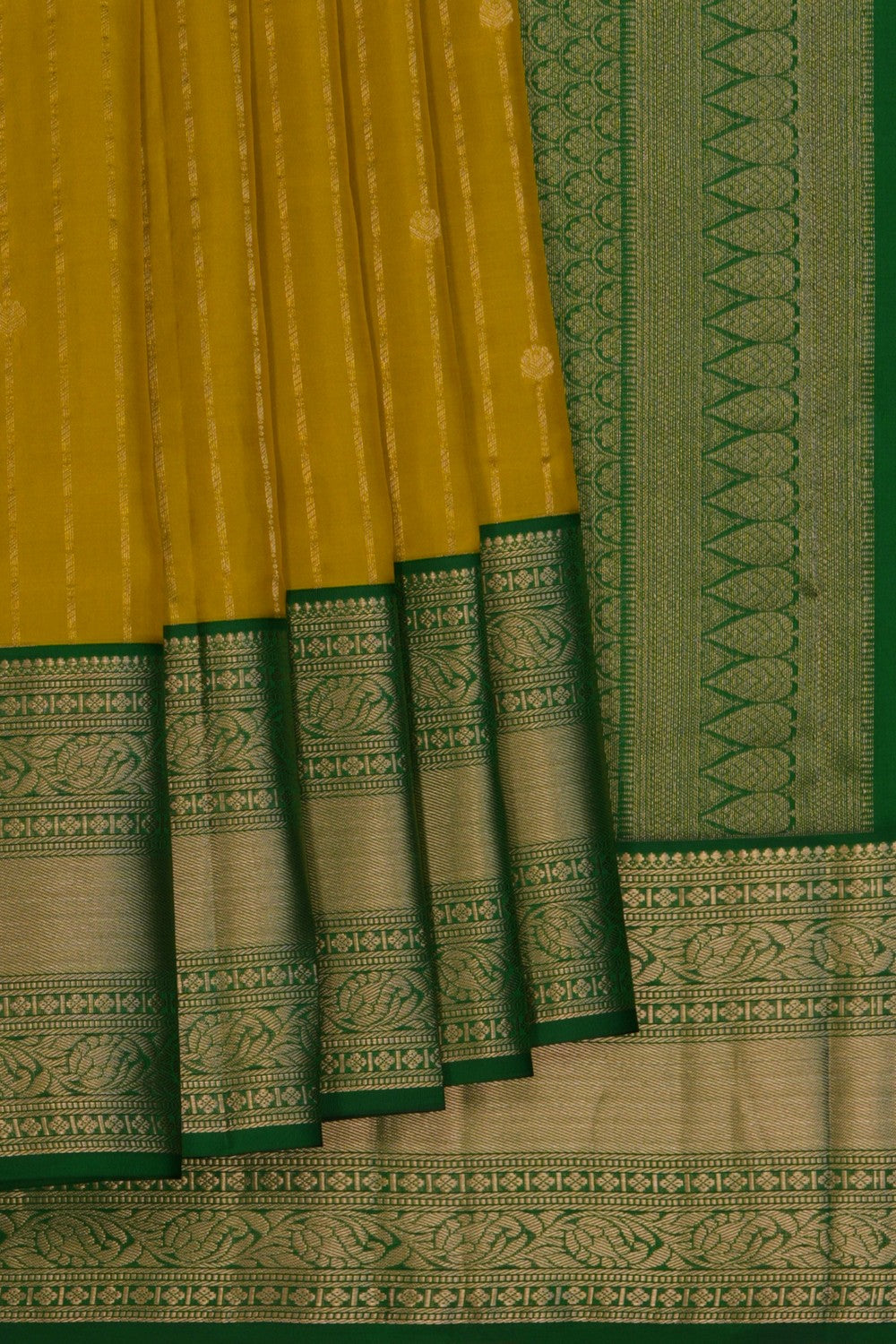 Image of South Silk Green Saree