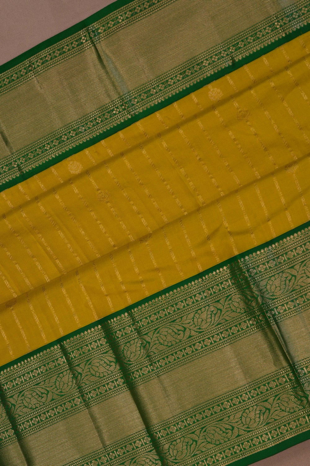 Image of South Silk Green Saree