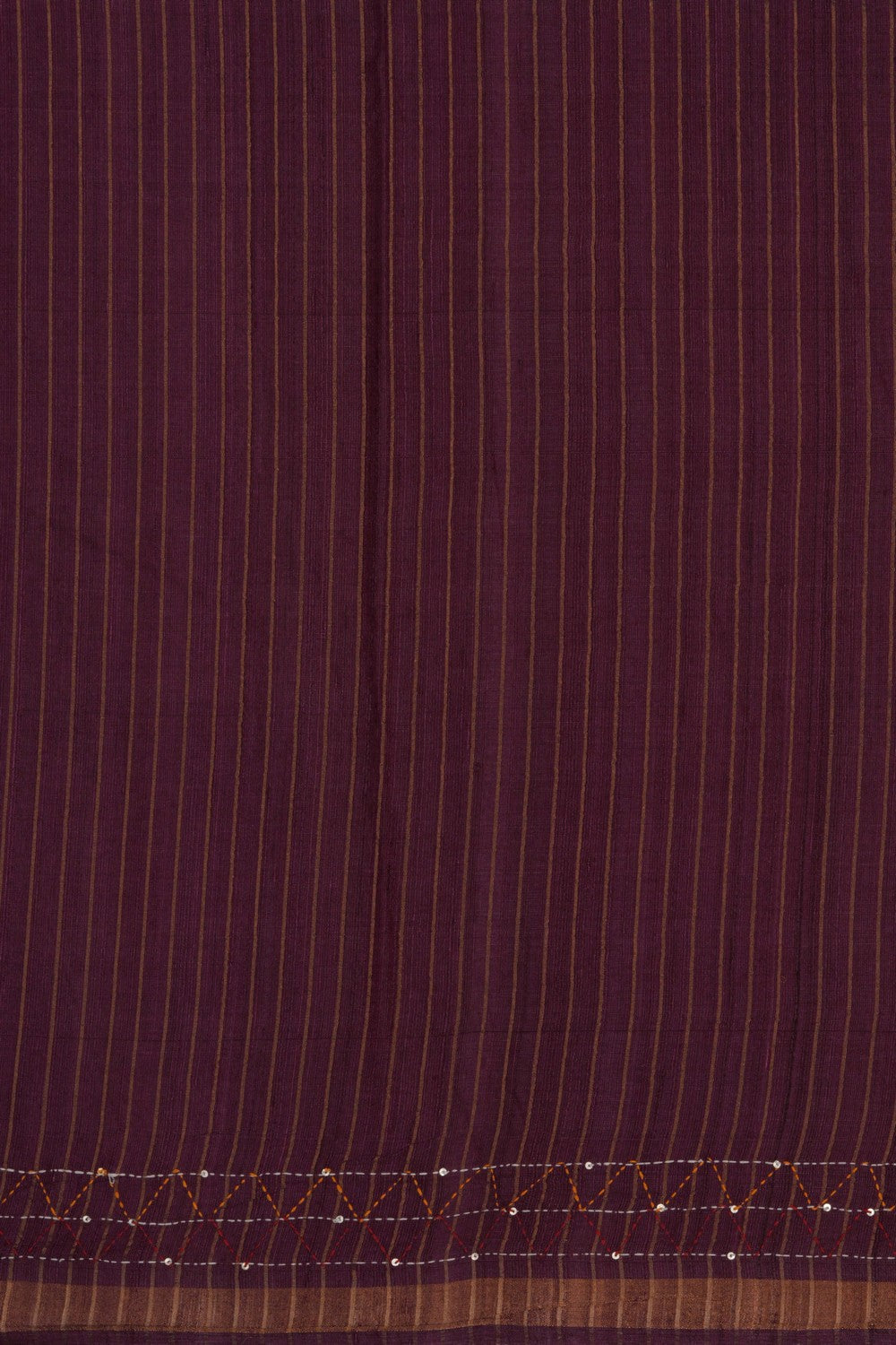 A Tussar Embroidery Saree