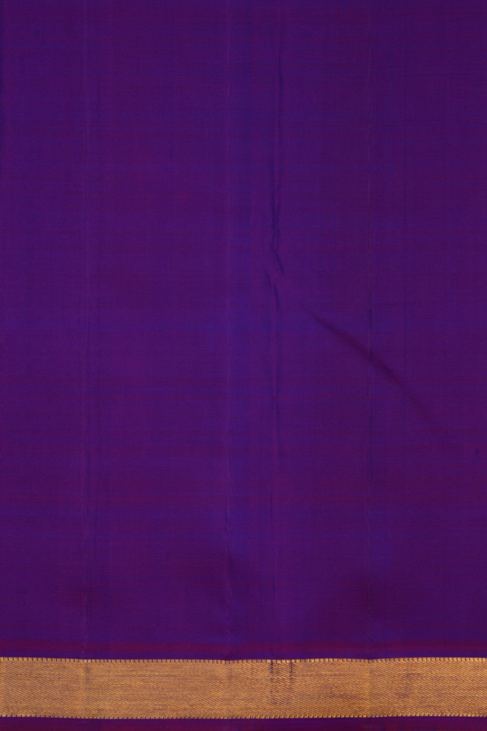 Image of Kanchipuram Silk Blue Saree