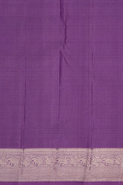 Image of Kanchipuram Silk Purple Saree