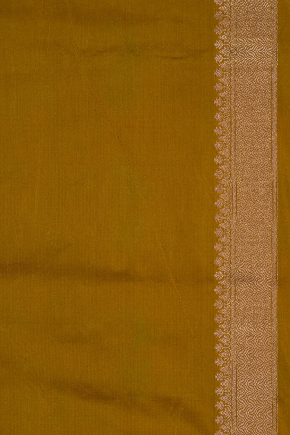 Image of Banarasi Katan Silk Spring Yellow Saree