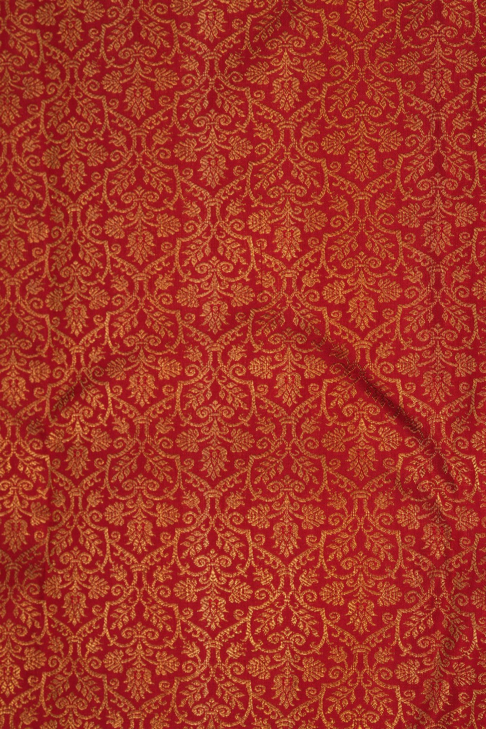 Image of Kanchipuram Silk Red Saree