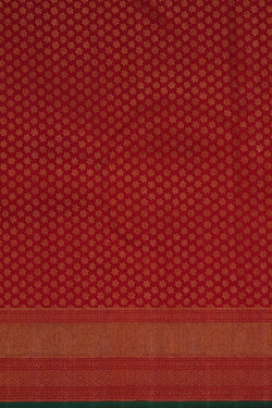 Image of Kanchipuram Silk Red Saree