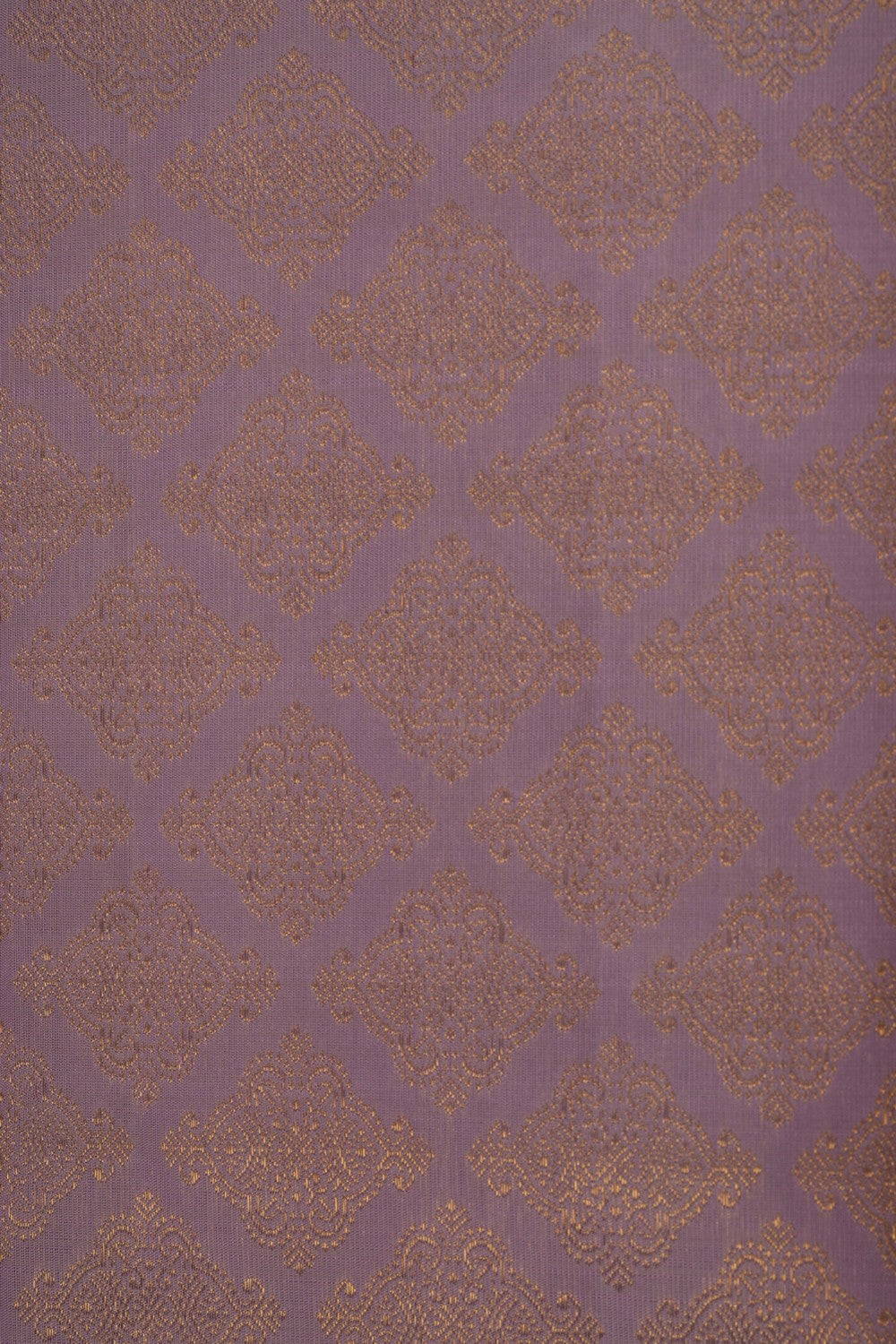 Image of Kanchipuram Silk Mauve Saree