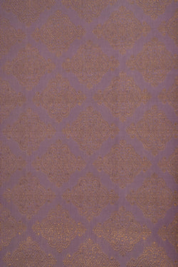 Image of Kanchipuram Silk Mauve Saree