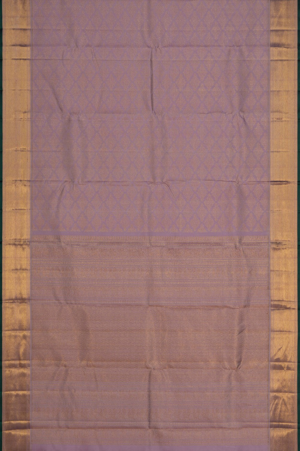 Image of Kanchipuram Silk Mauve Saree