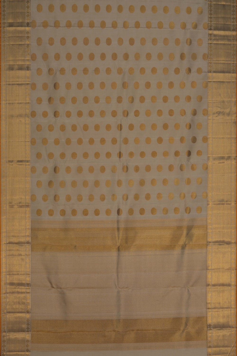 Kanchipuram Silk Beige Saree