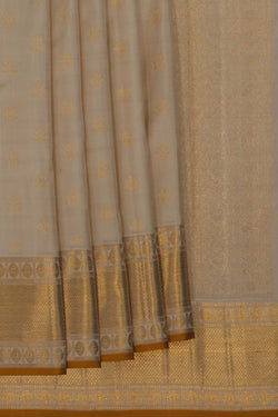 Image of Kanchipuram Silk Beige Saree