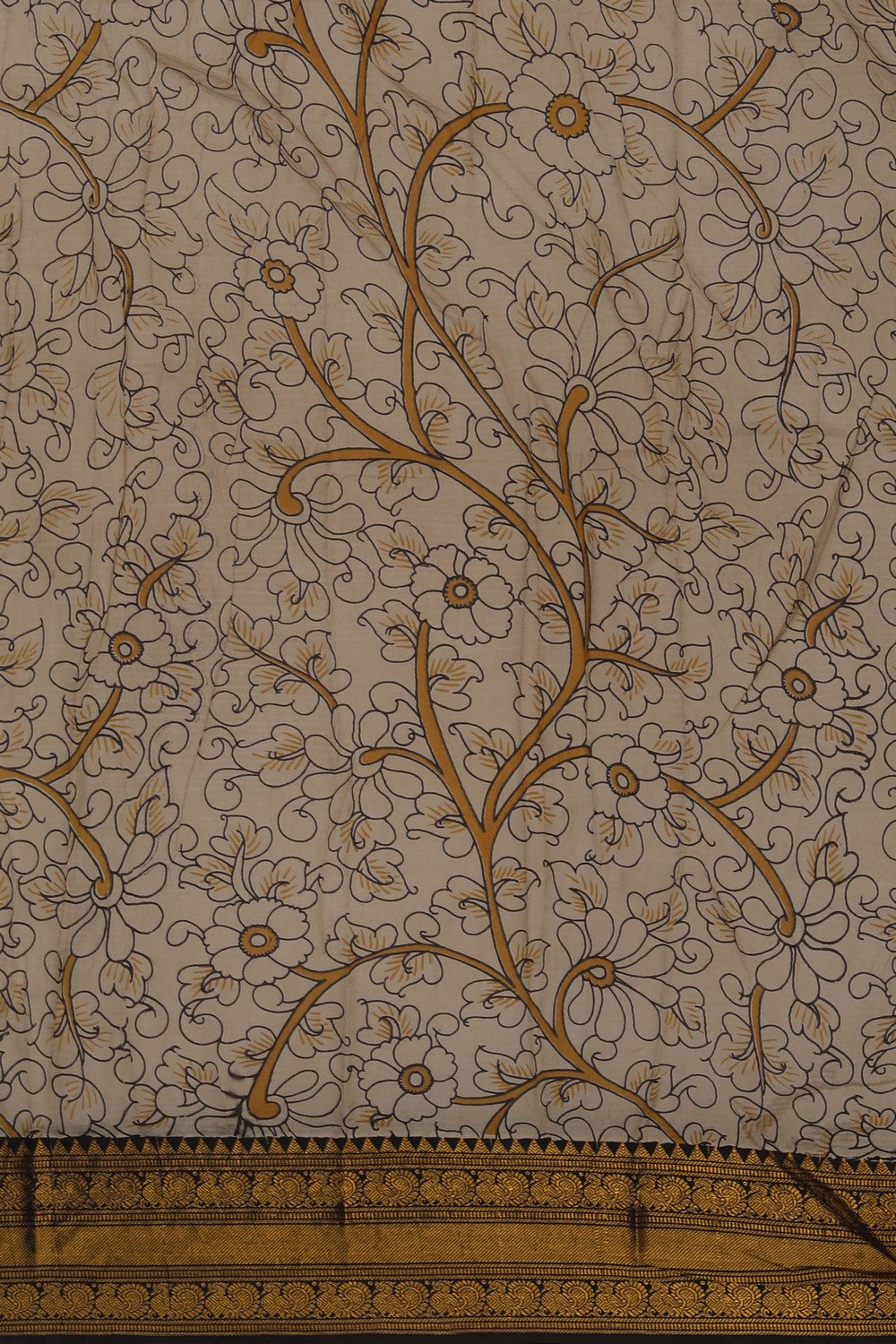 Image of Pichwai Art Print Saree