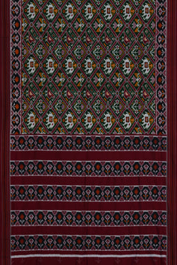 Image of Patan Patola Silk Double Ikat Saree