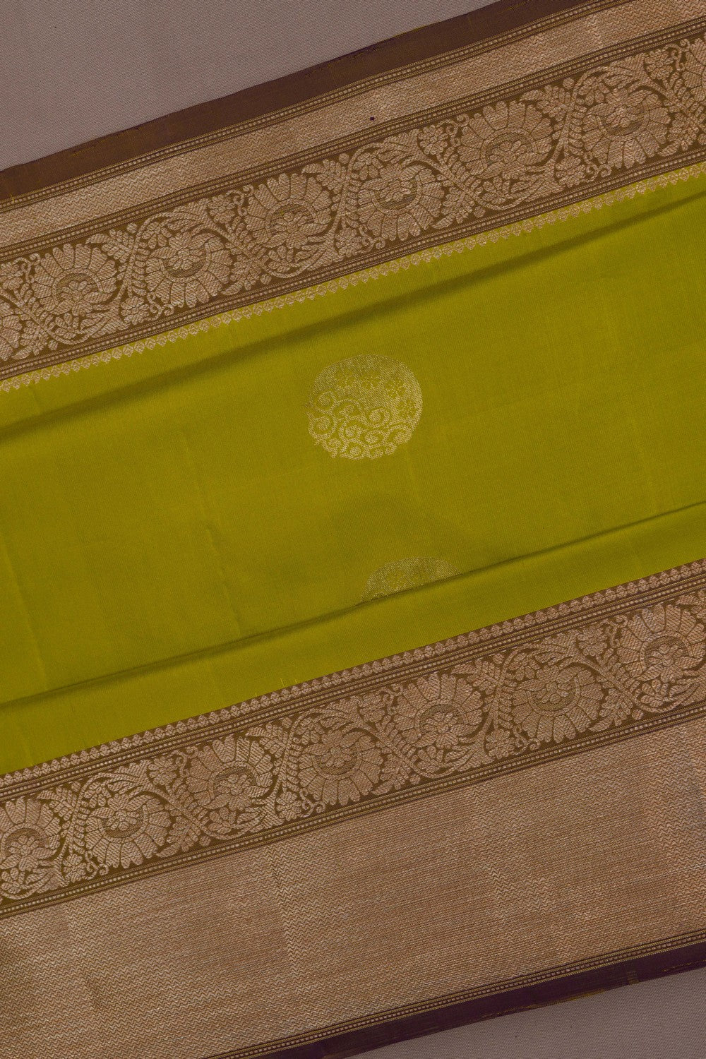 South Silk Green Saree