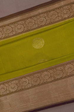 Image of South Silk Green Saree